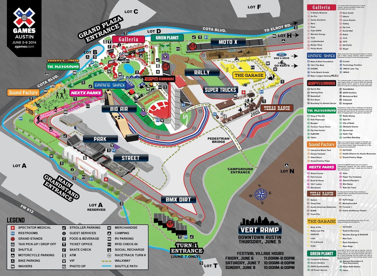 COTA kartes Austin